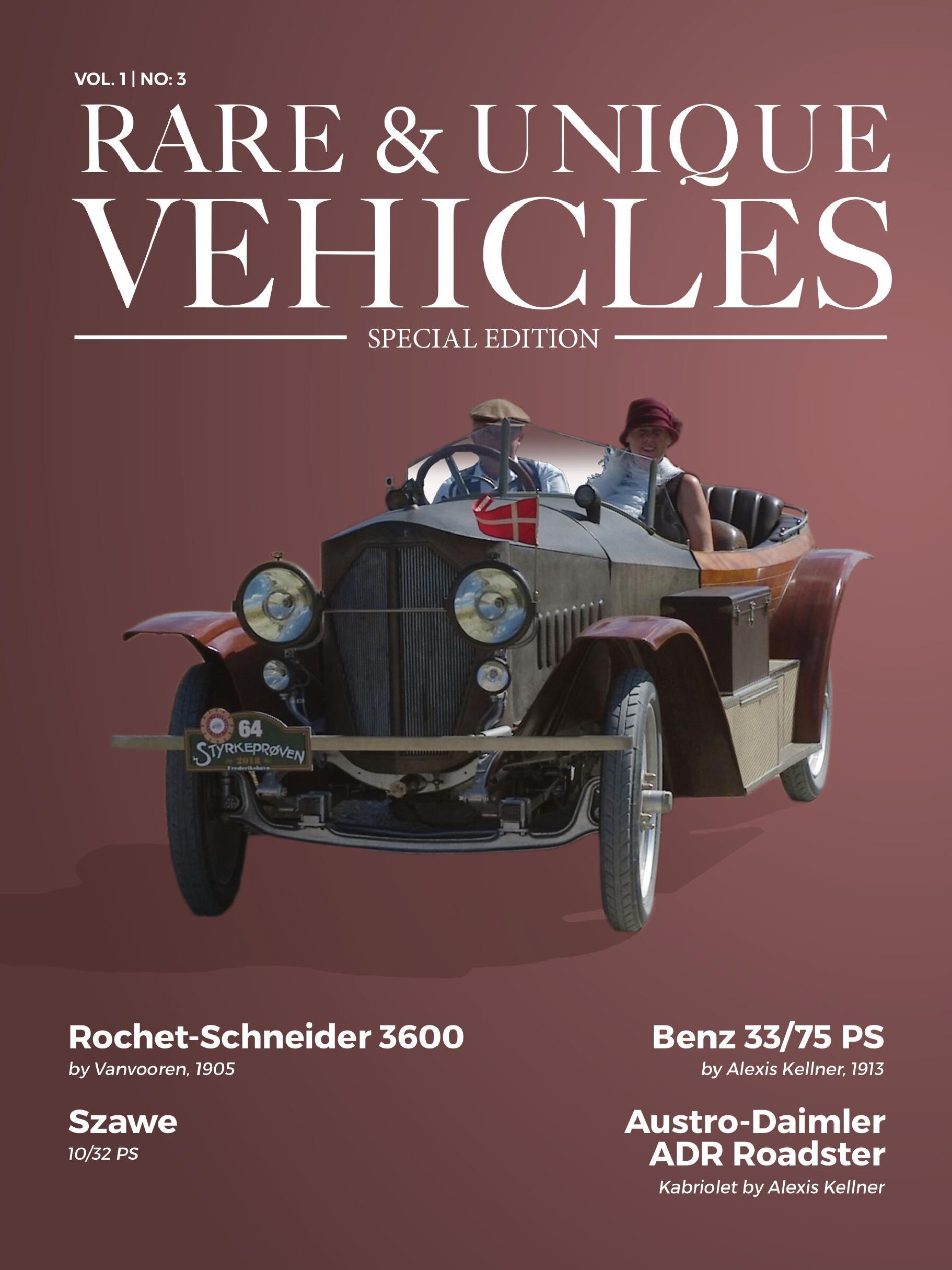 Журнал Rare & unique vehicles. №3 2021